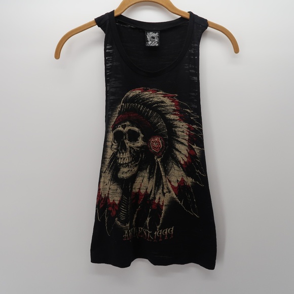 Metal Mulisha Tops - Metal Mulisha Atiest 1999 Black Tank Top Size XS